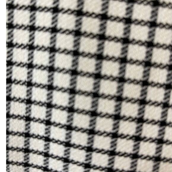 Rachel Zoe Black & White Plaid Single Breasted Blazer Size Small - Picture 10 of 11